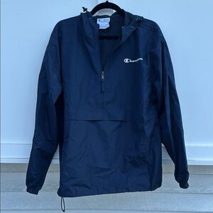 Champion Navy Windbreaker Jacket